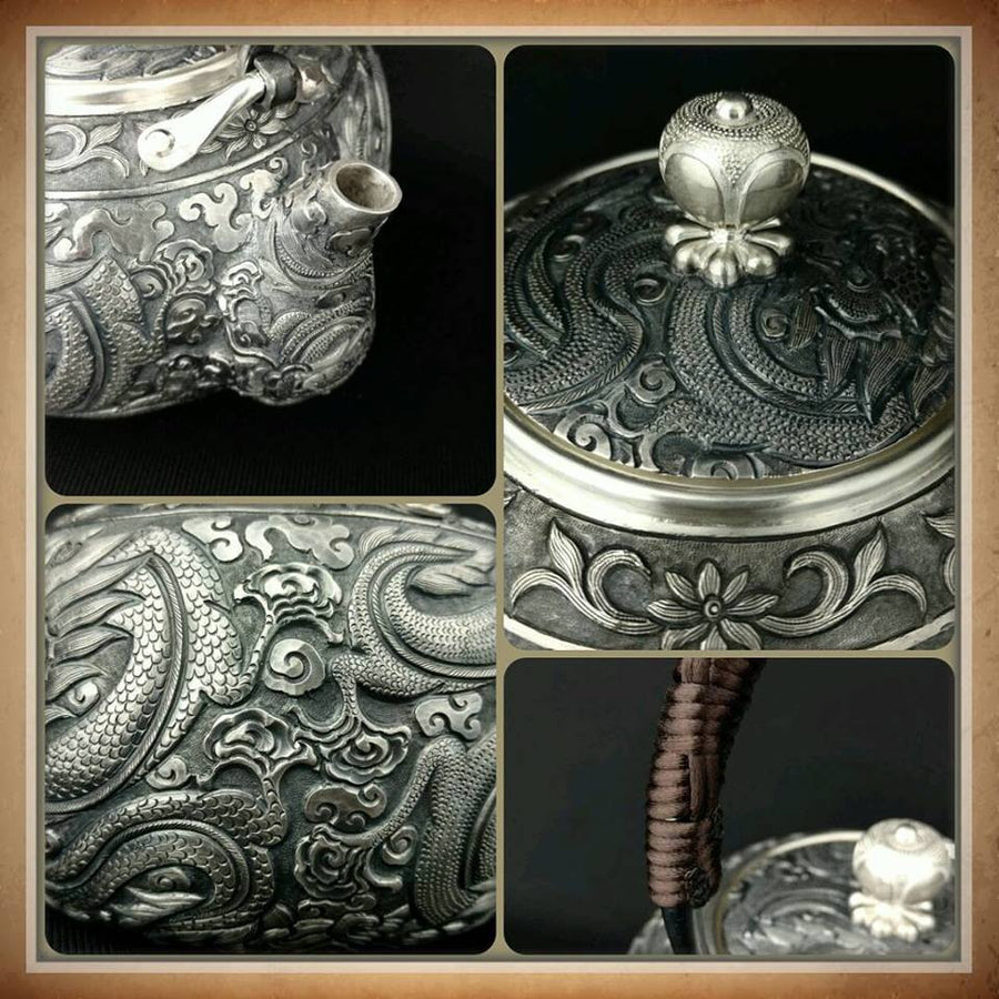 Kettle 990 grade Silver - Master Craftsman Made - SOLD